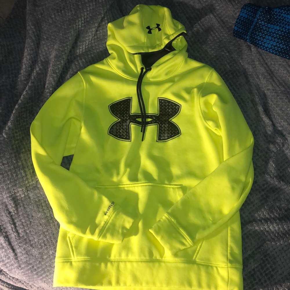 Yellow hoodie